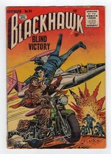 1955 DC BLACKHAWK #94 BLACK WIDOW DELLA DALE APP & 1ST APP OF MOGREB KEY RARE