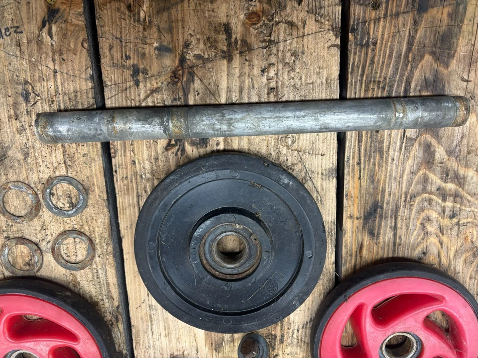 Eje trasero 1998 Ski Doo Formula Z 500 Y RUEDAS Y ESPACIADORES RW7376 Foto 2 de 4