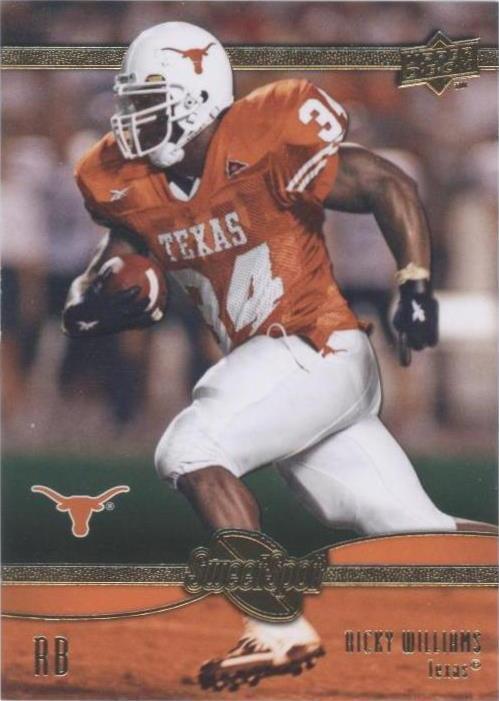 2010 Upper Deck Ncaa Sweet Spot - Ricky Williams #43 for sale online | eBay