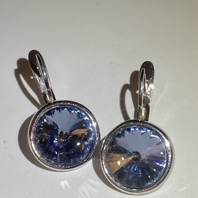 Jenavi Earrings With Swarovski(I Think) Crystal.
