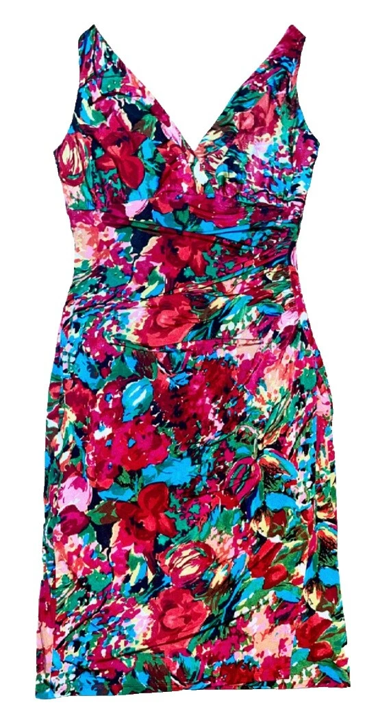 Lauren Ralph Lauren Floral Sleeveless Wrap Dresses