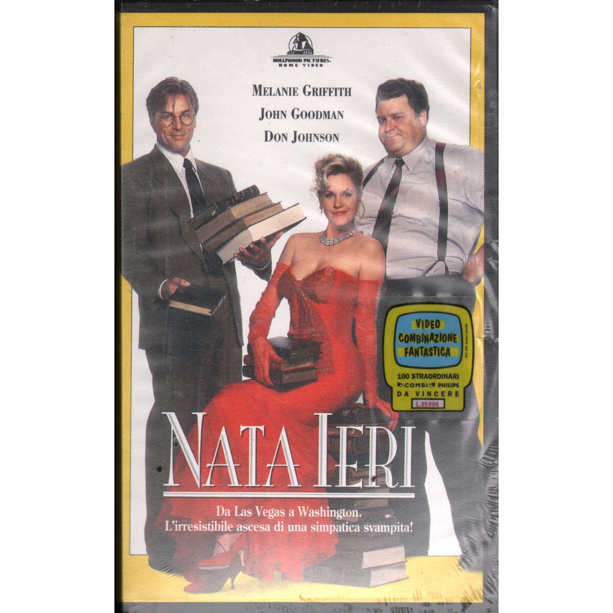 Born Yesterday VHS Luis Mandoki Univideo - VS4525 Sealed