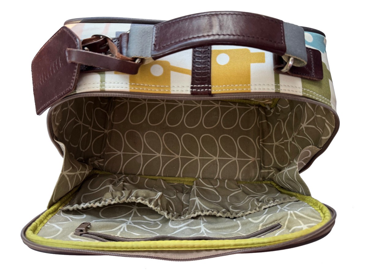 ORLA KIELY Travel Bag Cars Print Crossbody Top Handle