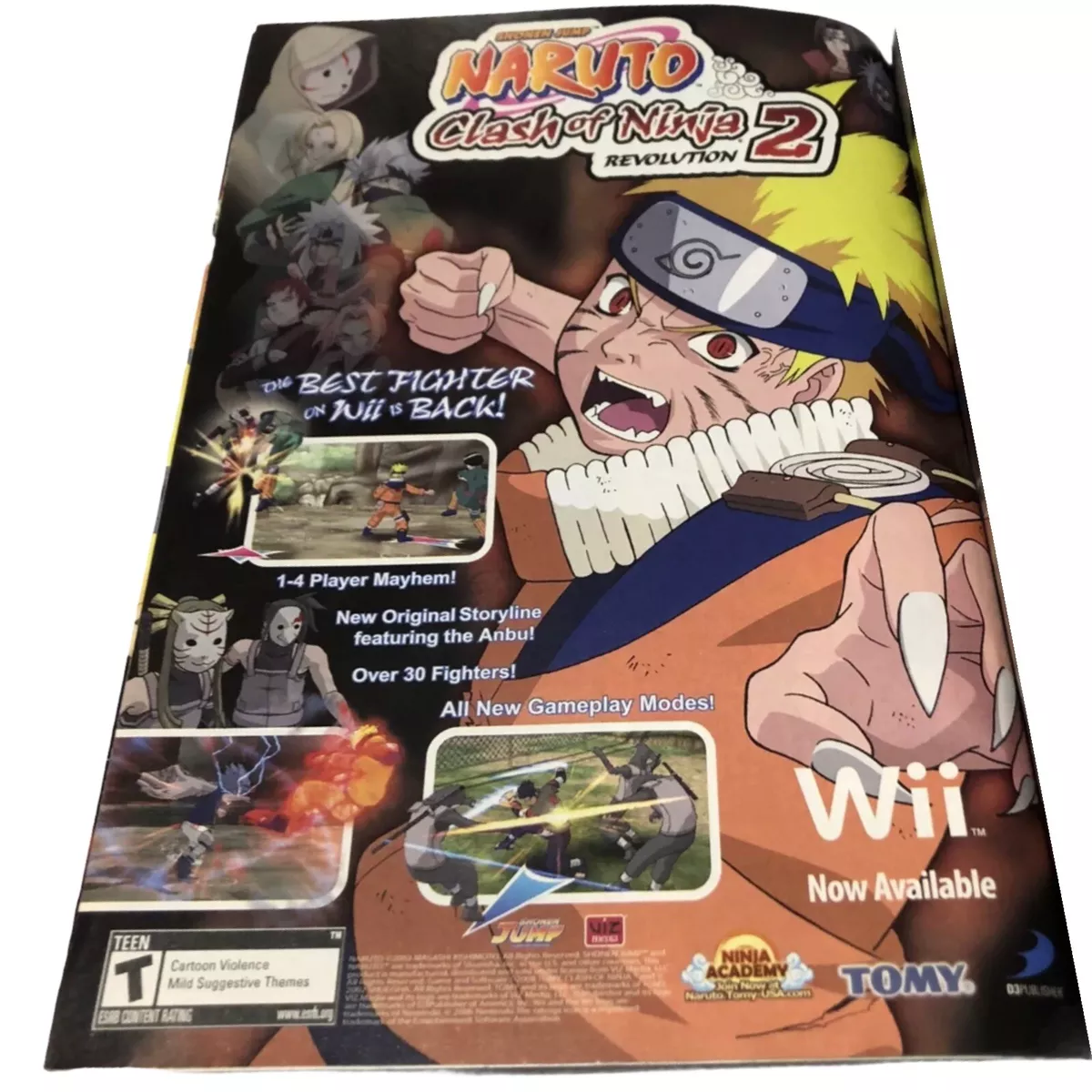 Naruto: Clash Of Ninja Revolution 2 - Nintendo Wii