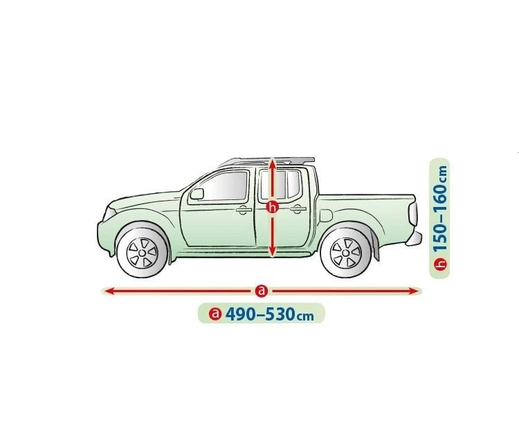 Cubierta de coche resistente impermeable transpirable Ford Ranger / ISUZU D-max Foto 2 de 4