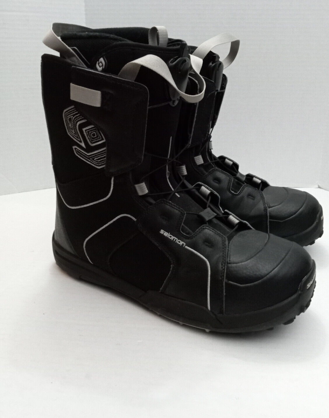 Stivali da snowboard SALOMON KAMOOKS neri misura termica 30 0 taglia US 12 5