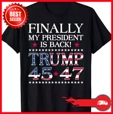 I Love Donald Trump Funny Trump Victory President Election 2024 T-shirt