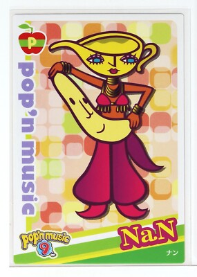 Pop'n Music Card PJ21N012 Nan Konami Japan Game Character | eBay