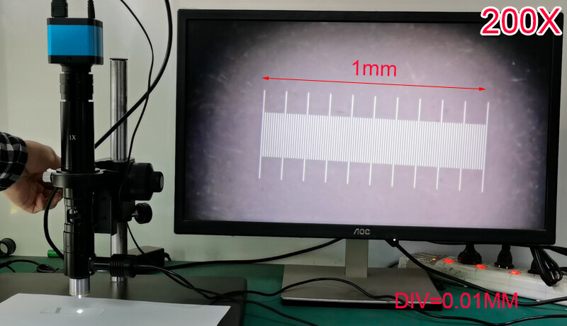 200X - 2000X Zoom Industry Stereo Microscope Camera Coaxial Light C-mount Lens