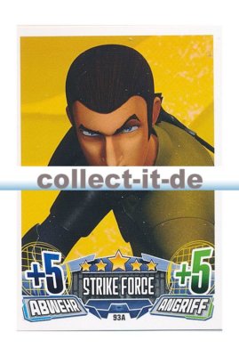 Rebell Attax Serie 1 - 93A - Rebellion - Strike Force Puzzle-Karten
