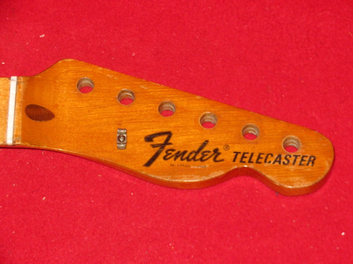 Fender 1973 Maple Telecaster Neck