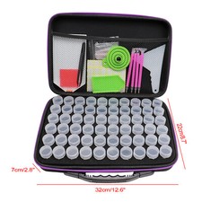 Diamond Painting Storage Containers 60 Slots Diamond Art Accessories and Tools