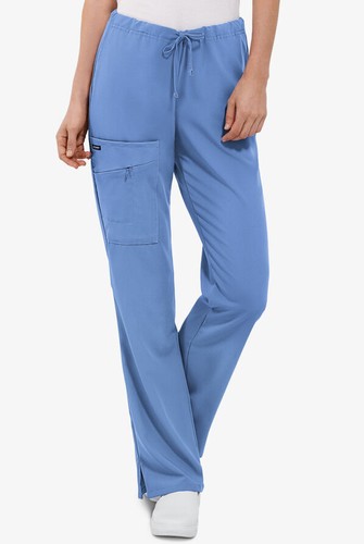 Jockey Pantaloni donna 4 tasche con coulisse elasticizzati scrub, stile - 2249. Nuovo con etichetta!! - Foto 20 di 25