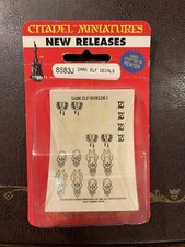 Warhammer Fantasy Dark Elf Decals Games Workshop