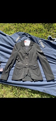 Veste De Dressage Technique Kingsland - Femme - Noir - Taille 38 - Occasion