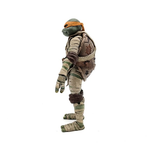 NECA Michelangelo AS THE MUMMY 18cm Action Figure Universal Monsters TMNT Model - Picture 10 of 14