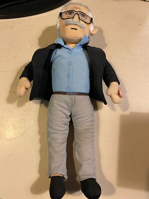 Stan Lee Talking Plush Doll 16.5'' Mighty 7/Factory Comic Con EXCLUSIVE TESTED