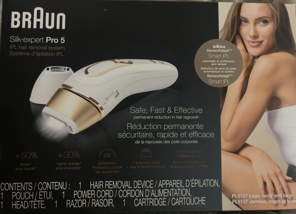 Braun Silk-Expert Pro 5 PL5137 IPL Permanent Hair Removal