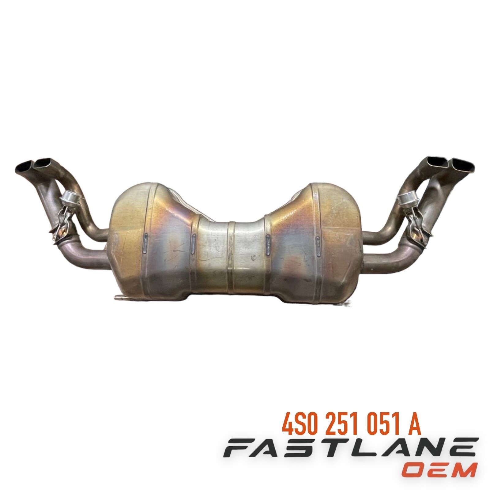 2017-2021 AUDI R8 REAR PIPE SECTION OEM 4S0 251 051 A