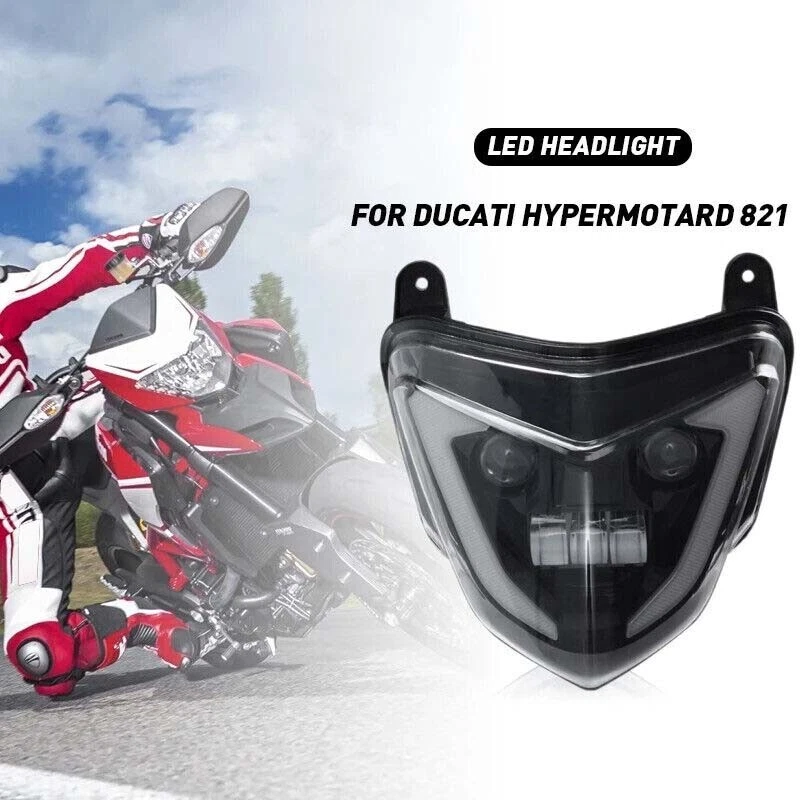 Faro LED con giros para Ducati 2013-15 Hypermotard / 16-18 939 / Hyperstrada Foto 3 de 4