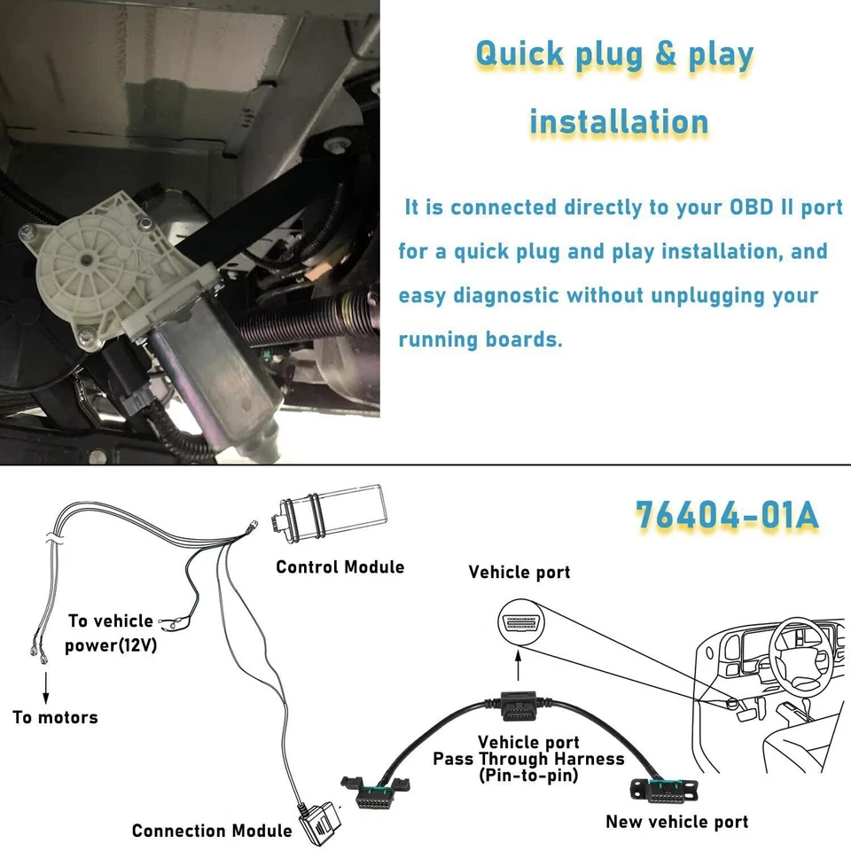76404-01A Plug-N-Play Pass Through Harness Fit for Silverado Sierra Ford Models - Image 3 of 4