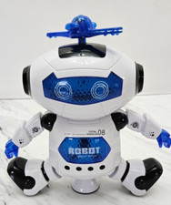 Digital Dancing Warrior 08 Robot Toy Figure W/Colourful Rotating Lights  Music