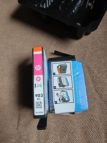 HP 903 Cyan/Magenta/ Yellow Ink Cartridges For OfficeJet Pro 6960(BLACK MISSING) - Bild 6 von 8
