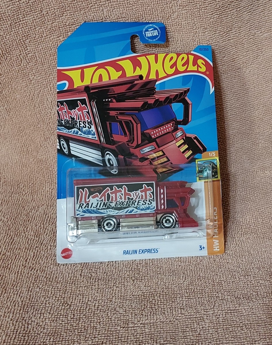 Hot Wheels TREASURE HUNT Raijin Express HW Haulers 1/5 1:64 | eBay