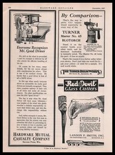 1927 The Turner Brass Works Sycamore Illinois Master No. 45 Blotorch Print Ad