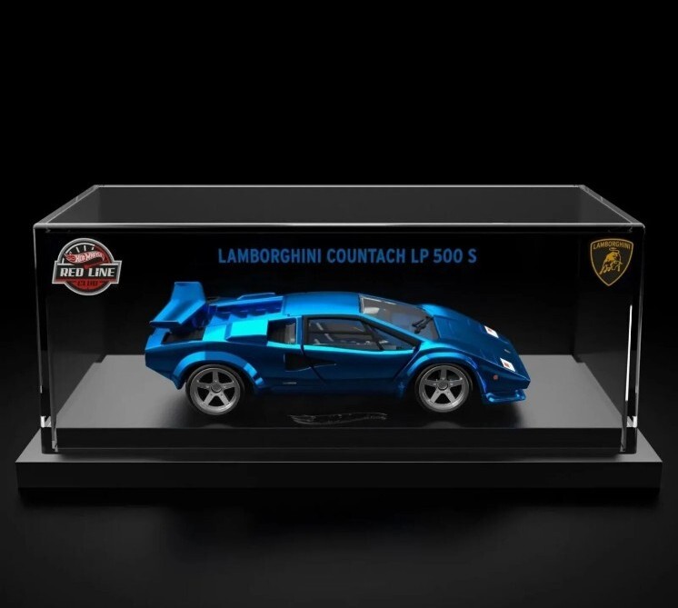 Hot Wheels Countach LP500 S rlc限定 22 Hot Wheels RLC sELECTIONs Blue '82 LAMBORGHINI COUNTACH
