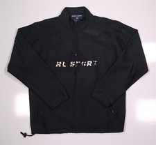 Ralph Lauren Polo Sport RL Mens Vintage Y2K Quarter Zip Pullover Jacket L