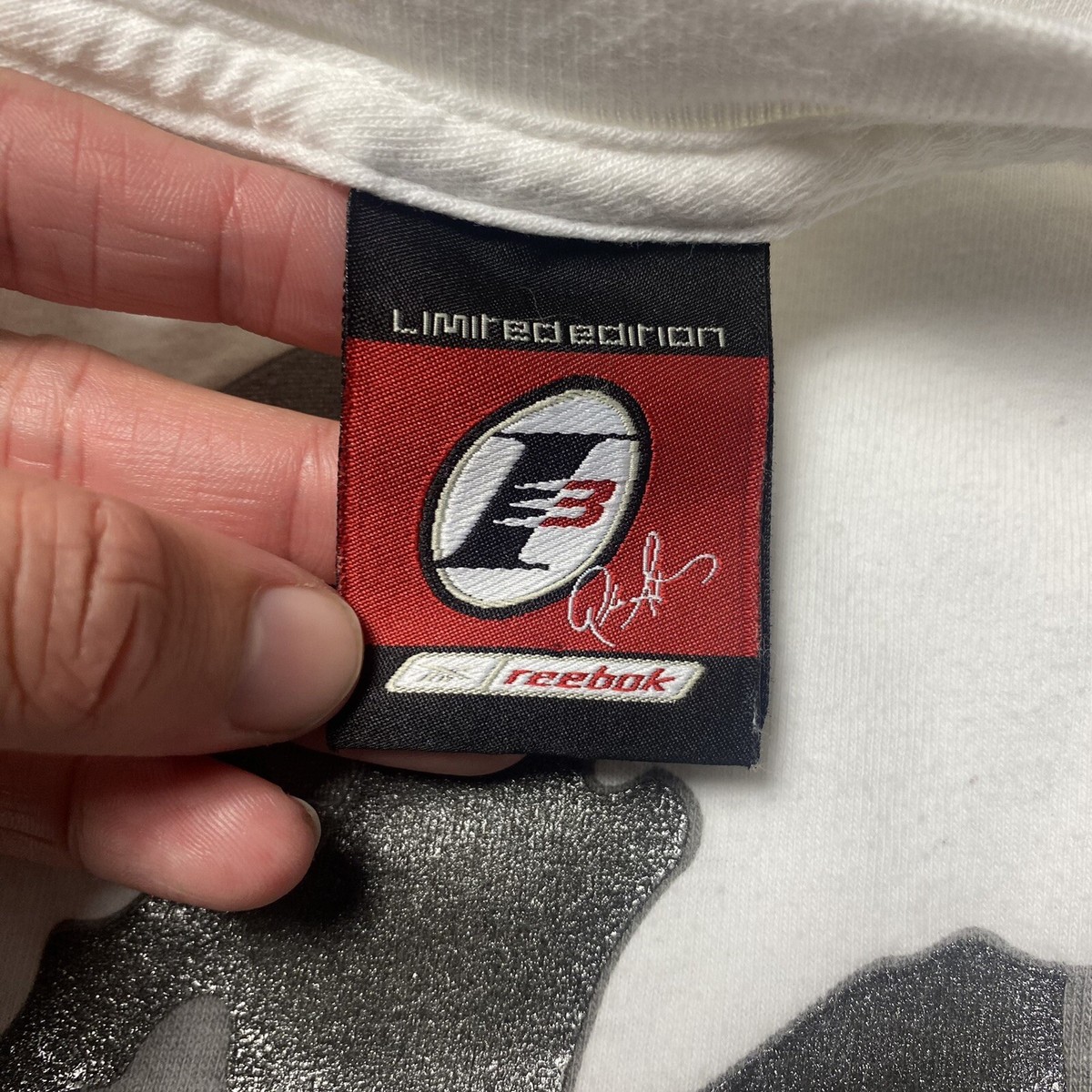 Vintage Reebok Allen Iverson I3 Limited Edition SKULL Long