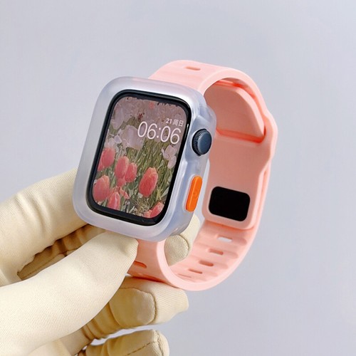 IWatch 49mm Silicone Sport Strap Band+TPU Case For Apple Watch Ultra 9 8 7 SE 6 - Picture 22 of 30