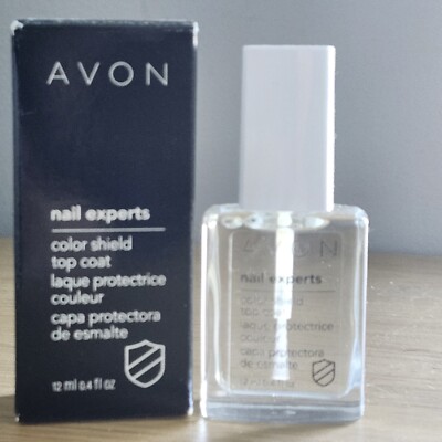Avon Nail Experts Color Shield Top Coat 0.4 fl oz New In Box