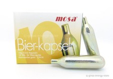 20 x Bierkapseln Co2 16g Patronen für Biermaxx, Bierzapfanlage, 5 Liter Fass !