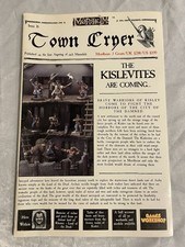 Mordheim Town Cryer Magazine Issue #16-the Kislevites Are Coming