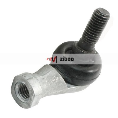 SQ-M10 Rubber Male Thread 10 mm L-Shape   Rod End Bearing Silvery Gray  #iw