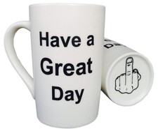 MAUAG Funny Coffee Mug Christmas Gifts Have a Great 13 Ounces, White