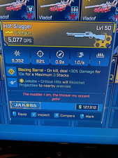 Borderlands 4 LEGENDARY HOT SLUGGER, ITEMS, G...