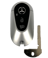 Oem Mercedes Benz Keyless Remote Fob Uncut Key - Iyz-ms5 - Gloss Black