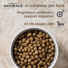 Diamond Naturals Premium Formulas Dry Dog Food for Adult Dogs Made with Real Me