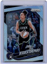 2025 Panini Prizm WNBA #137 Jessica Shepard Silver Prizms