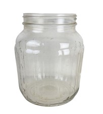 Cool Water Fountain Glass Jar 11-J-304 Fits Chicken Waterer / Butter Churn 4 Qt.