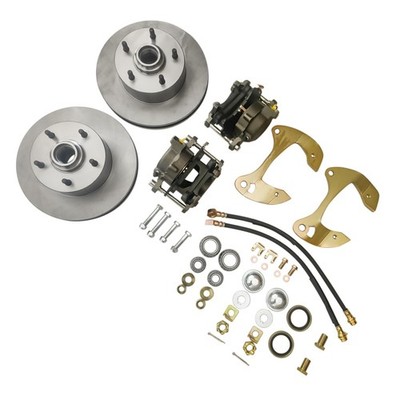 Front Disc Brake Kit 5x4.75 for Chevy Nomad Bel Air Del Ray Impala 1955-1964