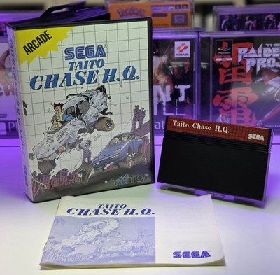 Taito Chase H.Q - Sega Master System, 1990, OVP inkl. Anleitung