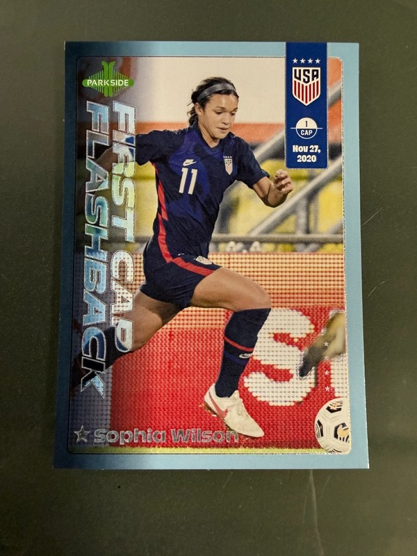 Sophia Wilson #FB4 2026 USWNT Fresh Faces Parkside Card