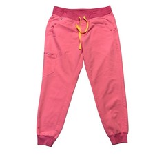 Figs Women Scrub Pants Medium Petite Pink Jog...
