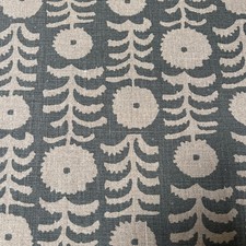 Penny Morrison Killi Fabric Blue Duck Egg On Natural 5 YdAvail. Sold Bty