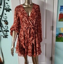 Mink Pink Floral Mini Dress SzS