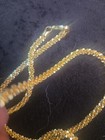 Vintage Bellezza 24" GP Rope Necklace Madein Italy — photo 2